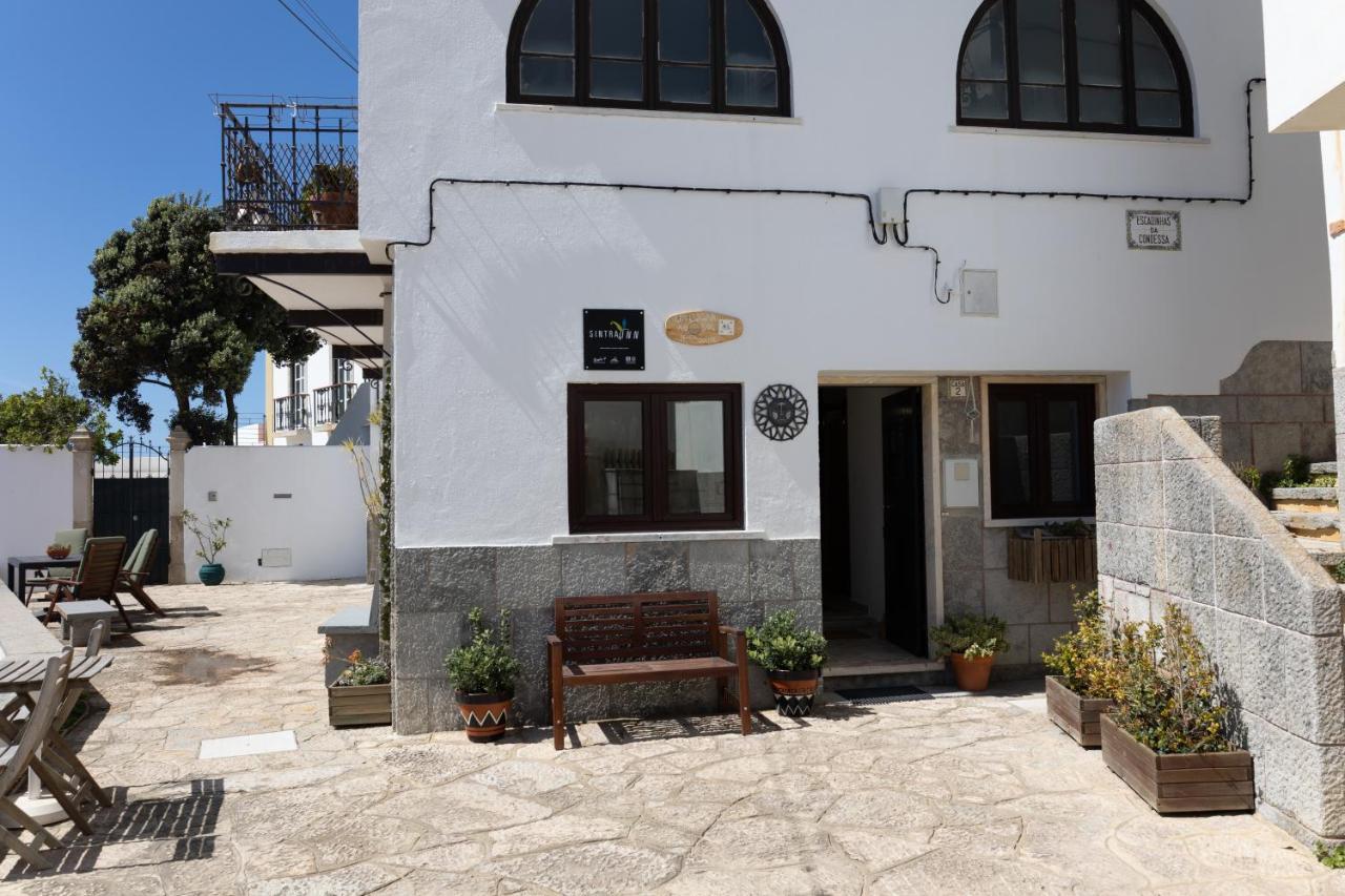 Um Lugar Ao Sol Beach House Azenhas Do Mar Sintra Exteriör bild