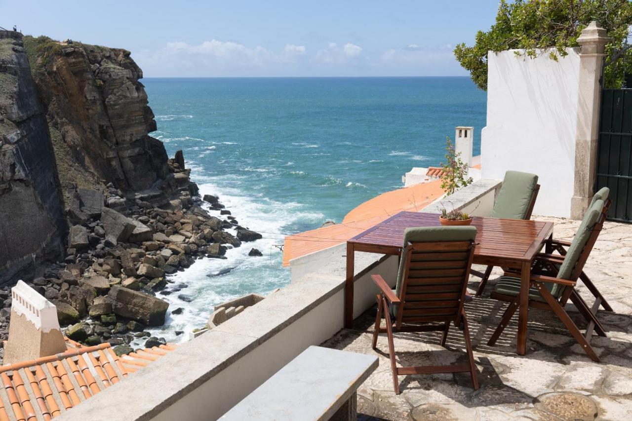 Um Lugar Ao Sol Beach House Azenhas Do Mar Sintra Exteriör bild